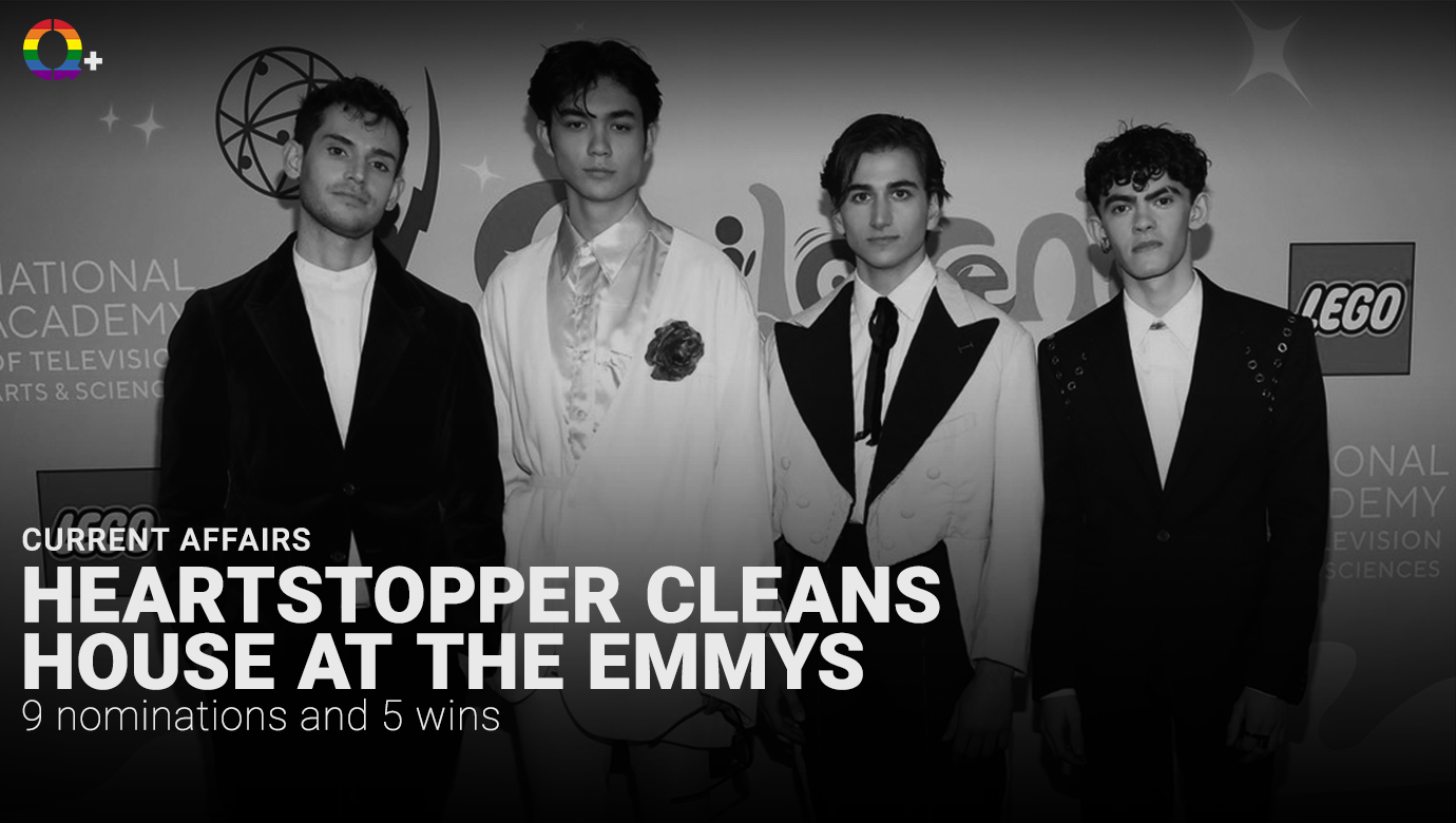 Heartstopper cleans house at the Emmys 9 nominations and 5 wins Q+